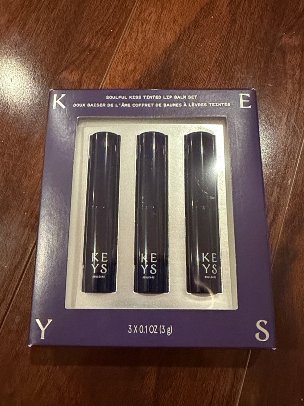 KEYS Soulful Kiss Tinted Lip Balm Set — Deep Purple